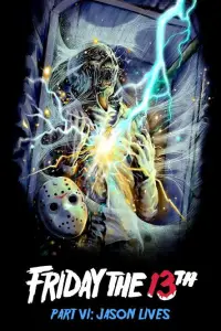Affiche de Vendredi 13, chapitre 6 : Jason le mort-vivant
