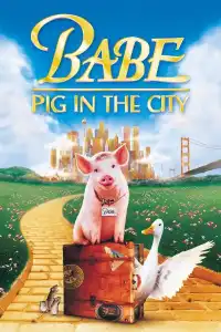 Poster : Babe, le cochon dans la ville