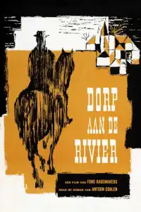 Poster : Dorp aan de rivier