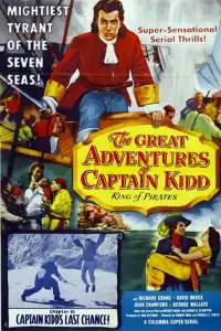 Poster : The Great Adventures of Captain Kidd