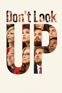 Affiche de Don't Look Up : Déni cosmique
