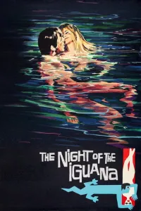 Affiche de La Nuit de l'iguane