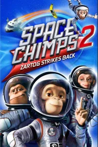 Affiche de Les chimpanzés de l'espace 2