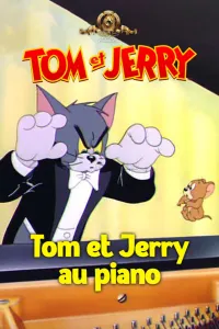 Affiche de Tom et Jerry au piano