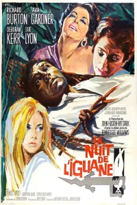 Affiche de La Nuit de l'iguane