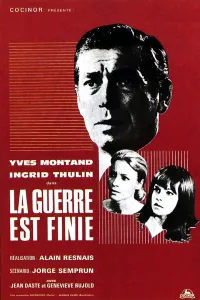Affiche de La guerre est finie