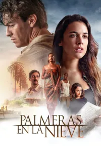 Affiche de Palmiers dans la neige