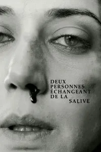 Affiche de Deux personnes échangeant de la salive