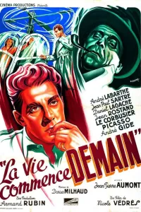 Affiche de La Vie Commence Demain