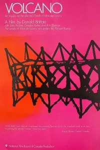 Affiche de Le volcan : reflexion sur la vie et mort de Malcom Lowry